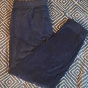 Daily Ritual Women's XL Navy Blue Joggers Elastic Waist Drawstring Sweatpants 31